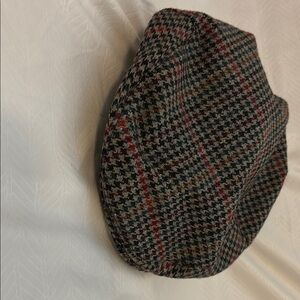 Men's Houndstooth Flat Cap Newsboy Style